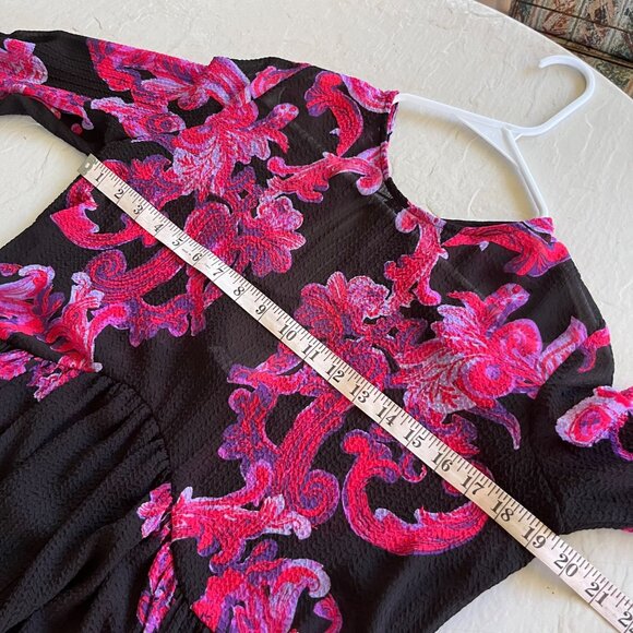 Intimately Free People Symphony Slip Dress in Black Pink Size XS - Picture 6 of 6